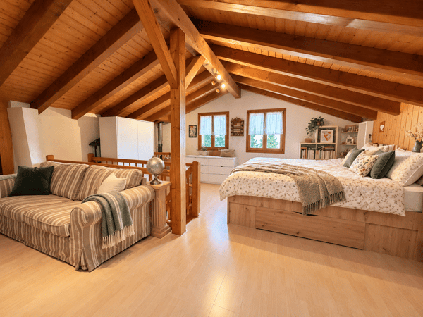 Chalet chaleureux dans un environnement verdoyant et préservé 5