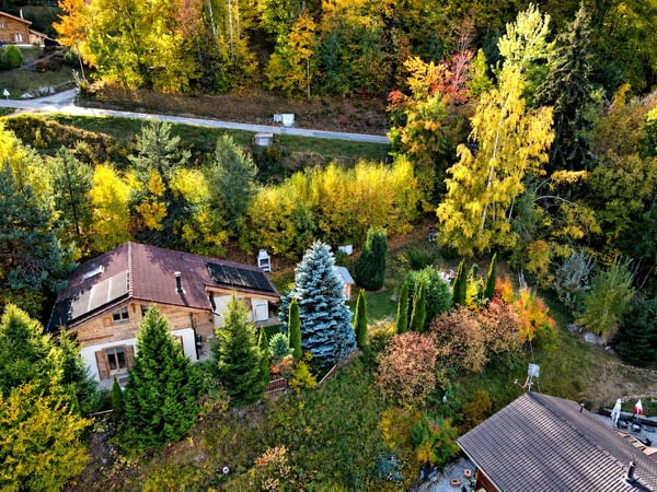 Chalet chaleureux dans un environnement verdoyant et préservé 9