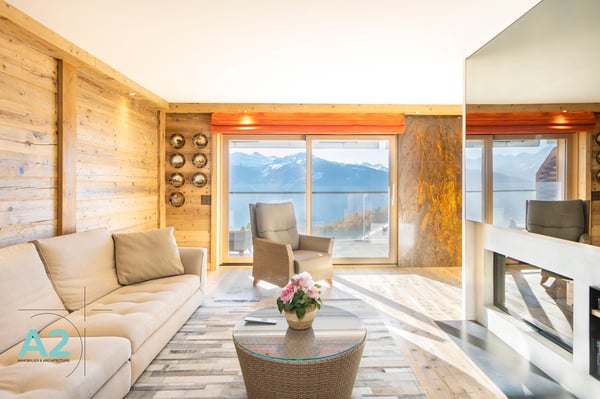 MAGNIFIQUE APPARTEMENT À L'ENTRÉE DE MONTANA AVEC VUE PANORAMIQUE 2