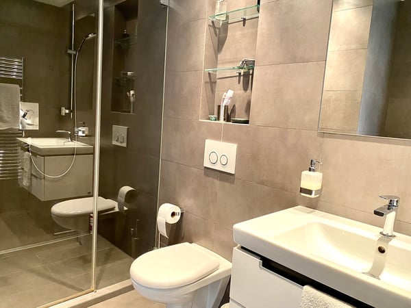 LOCATION SEMAINE 1.5 pièces de standing à deux pas du centre de Crans 9