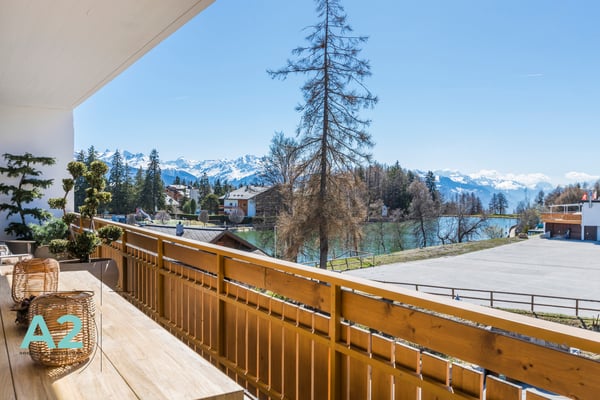 Appartement d'exception au centre de Crans-Montana, vue panoramique 10