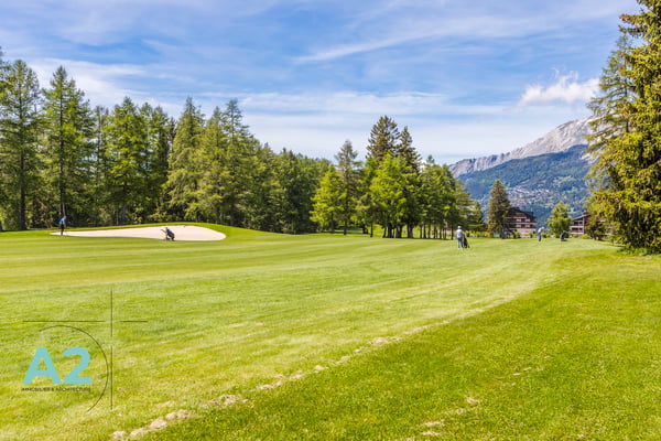 Situation exceptionnelle pour ce 4.5 pièces au bord du golf 2
