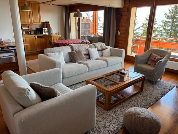 Appartement en attique à deux pas du centre de Montana 5