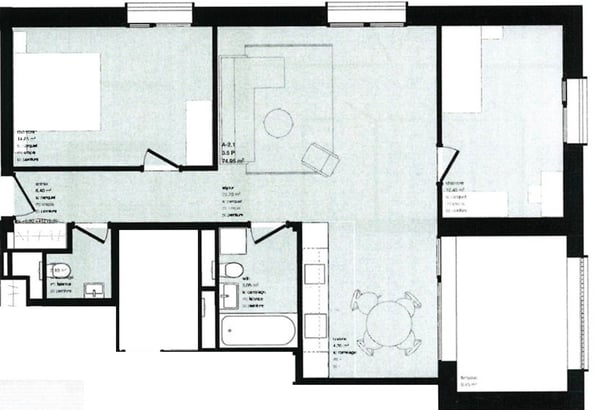 Location à l'année: appartement neuf au coeur du village de Montana 1