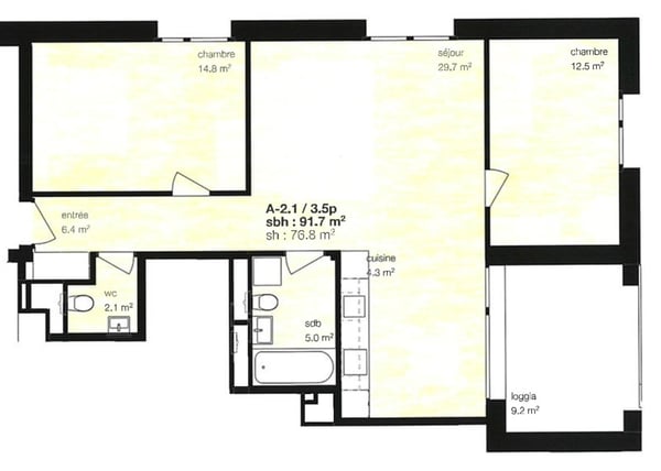 Location à l'année: appartement neuf au coeur du village de Montana 2