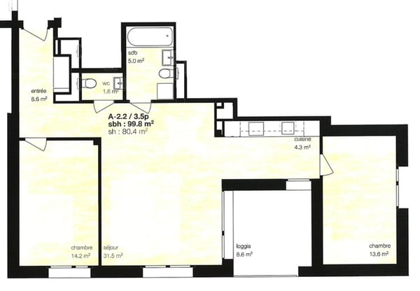 Location à l'année: appartement neuf au coeur du village de Montana 2