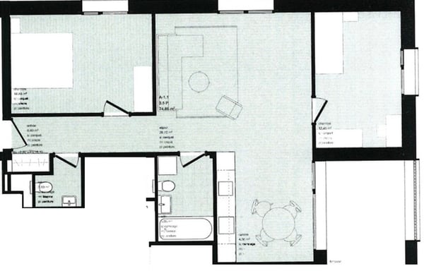 Location à l'année: appartement neuf au coeur du village de Montana 2