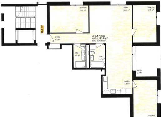 Location à l'année: appartement neuf au coeur du village de Montana 1