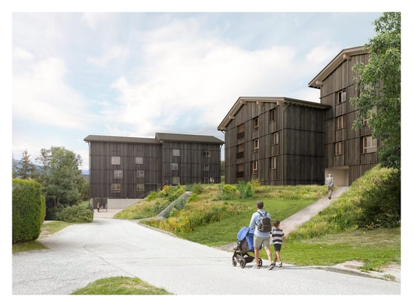 Location à l'année: appartement neuf au coeur du village de Montana 4