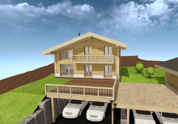 Chalet à vendre Fortunau Ayent 1