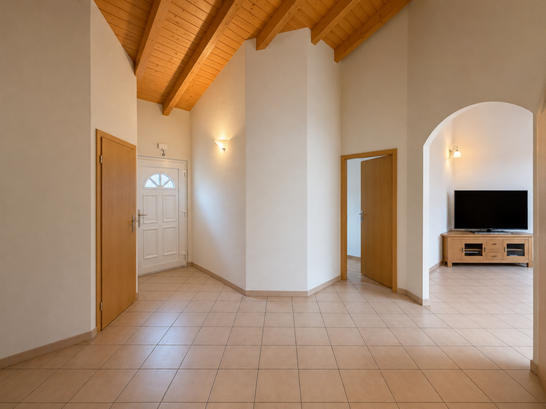 Villa individuelle de 5.5 pcs à Saxon avec espace extérieur de près de 500 m²