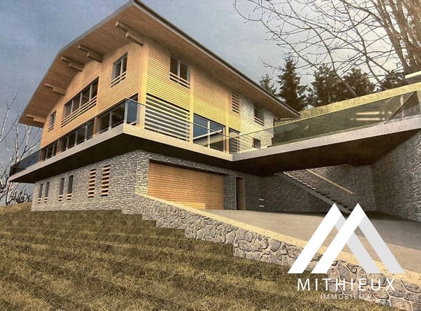 PARCELLE CONSTRUCTIBLE DE 1310 M2, LES AGETTES 2