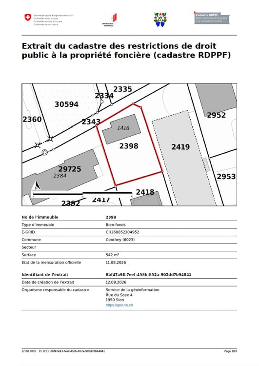 Rare à Conthey - Immeuble de deux logements sur une parcelle de 542 m² 12