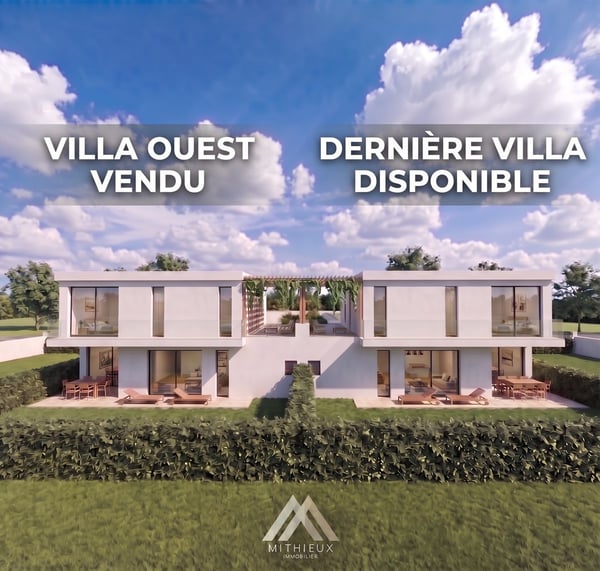 Coup de coeur assuré : Plus qu'une villa disponible sur les deux !