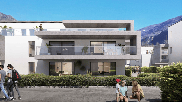 REZ 2.5 Pièces avec Jardin 2