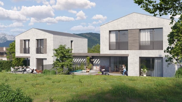 Villa contemporaine à Grône 1