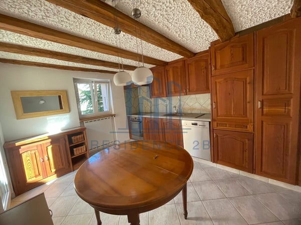 A Grône, Rez de jardin 1.5 pièces à louer 2