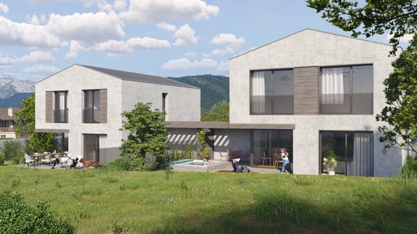 Villa contemporaine à Grône 1