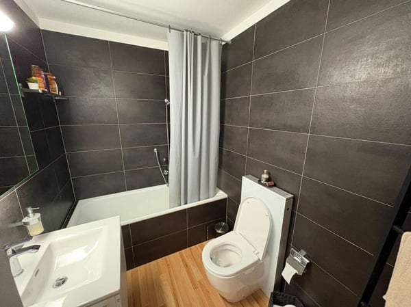 Studio avec terrasse de 70 m² face au lac de la Moubra. 9