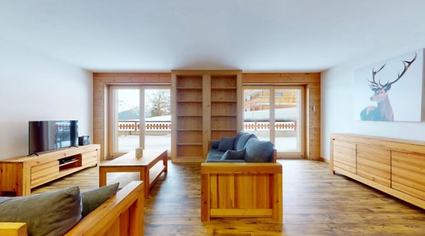 Bel appartement en rez ski in / ski out  sur les pistes de Veysonnaz, au cour de 4 Vallées 2
