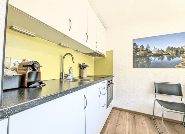 Charmante 1.5-Zimmer-Dachwohnung mit Bergblick in Täsch bei Zermatt / Reserviert 4