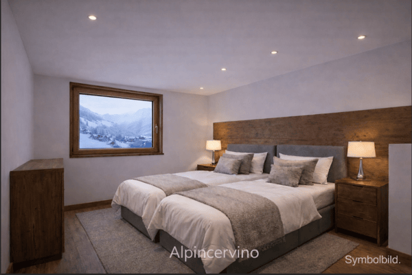 Moderne 3.5-Zimmer-Wohnung mit Terrasse in Zermatt (Erstwohnung) 2