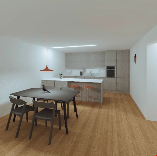 3 1/3 Zimmerwohnung (E1-B4) 1