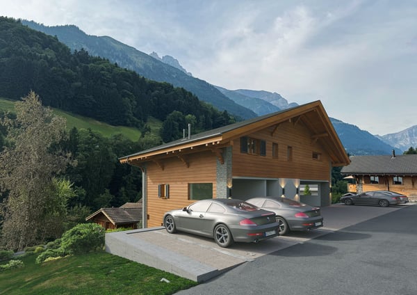 Prächtige 6,5-Zimmer-Wohnung in einem Chalet in Val-d'Illiez 9