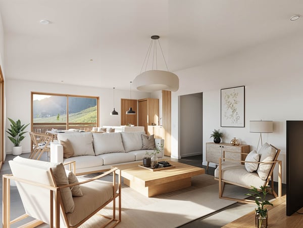 Wohnung 4.5 Zimmer in einem neuen Chalet in Val-d'Illiez 1