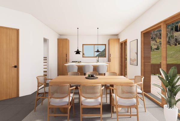 Wohnung 4.5 Zimmer in einem neuen Chalet in Val-d'Illiez 2
