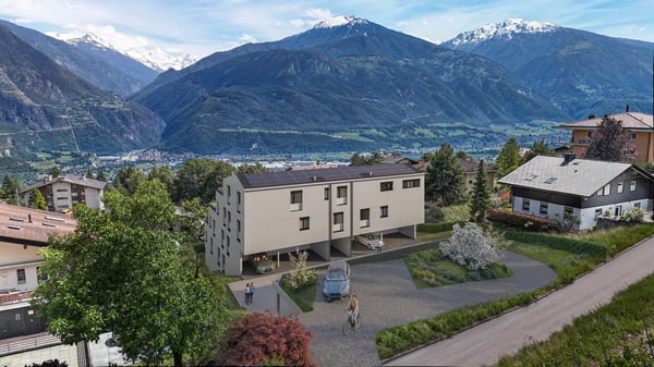 Prächtige 4.5-Zimmer-Wohnung mit Bergblick in Venthône 2