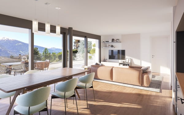 Prächtige 4.5-Zimmer-Wohnung mit Bergblick in Venthône 7