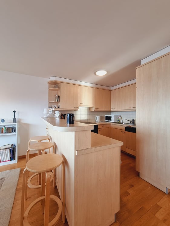 Lumineux appartement de 1.5p à seulement 5 min en voiture du centre de Crans / Ref. 1007-661 7