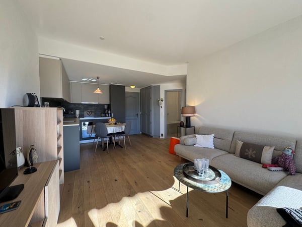 Charmant 2.5 pièces rénové avec terrasse et vue sur les Alpes 6