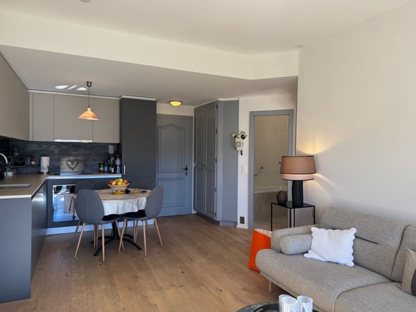 Charmant 2.5 pièces rénové avec terrasse et vue sur les Alpes 8