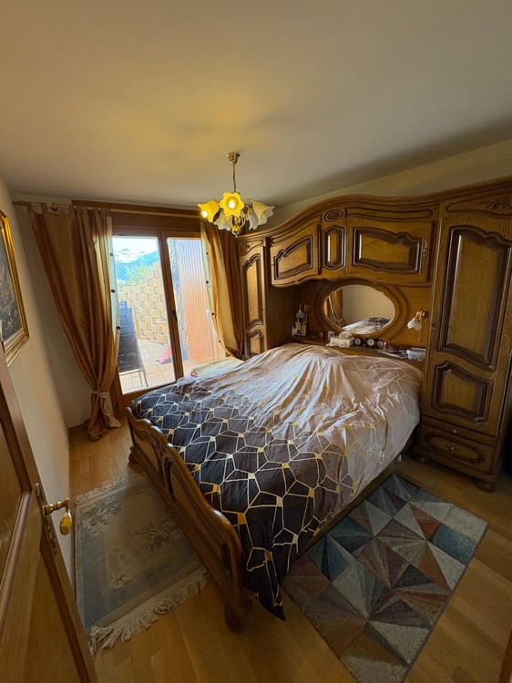 Exceptionnel 1.5 pièces avec vue panoramique au rez-de jardin au centre de Montana 10