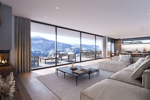 Promotion neuve d'une Villa haut standing de 1.5 pièces à Chermignon d'en haut 1