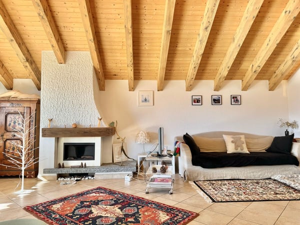 Hypercentre de Montana! Appartement 1,5 pièces avec vue, balcons et au calme / Ref. 1207-680 9