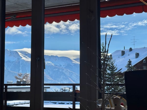 Hypercentre de Montana! Appartement 1,5 pièces avec vue, balcons et au calme / Ref. 1207-680 4