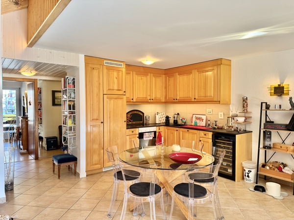 Hypercentre de Montana! Appartement 1,5 pièces avec vue, balcons et au calme / Ref. 1207-680 12