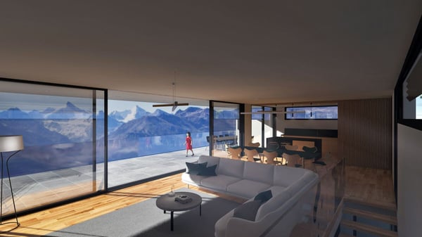 Promotion neuve d'une Villa haut standing de 1.5 pièces à Chermignon d'en haut 7