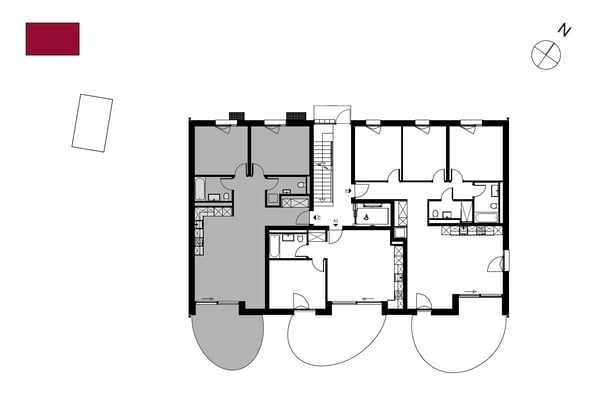 Appartement A3 - 3.5 pièces 2