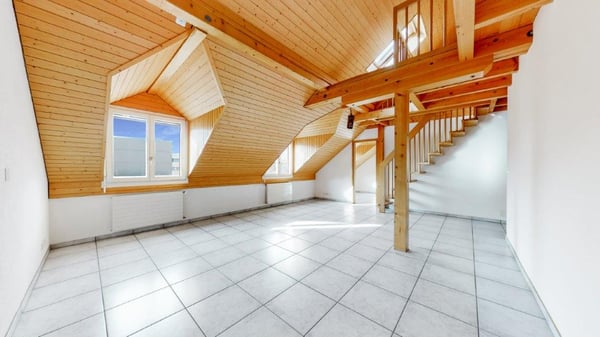 Gemütliche 2½-Zimmer-Galeriewohnung in Ittigen - schöne Wohnung zentral und doch ruhig 1