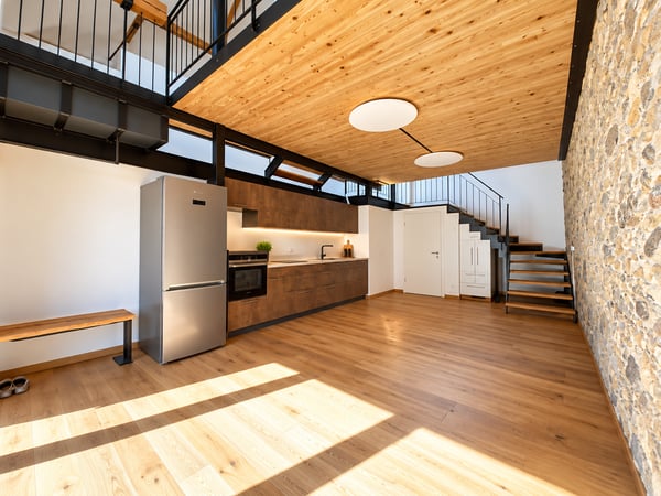 Einzigartiges Wohnen mit Loftcharakter – 2-Zimmer-Wohnung in Galmiz 4