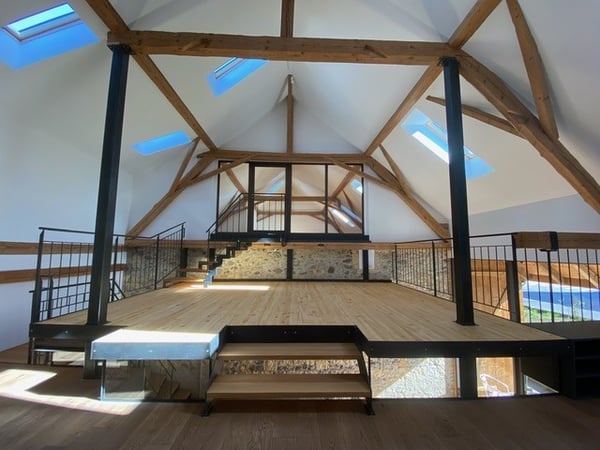Einzigartiges Wohnen mit Loftcharakter – 4-Zimmer-Wohnung in Galmiz