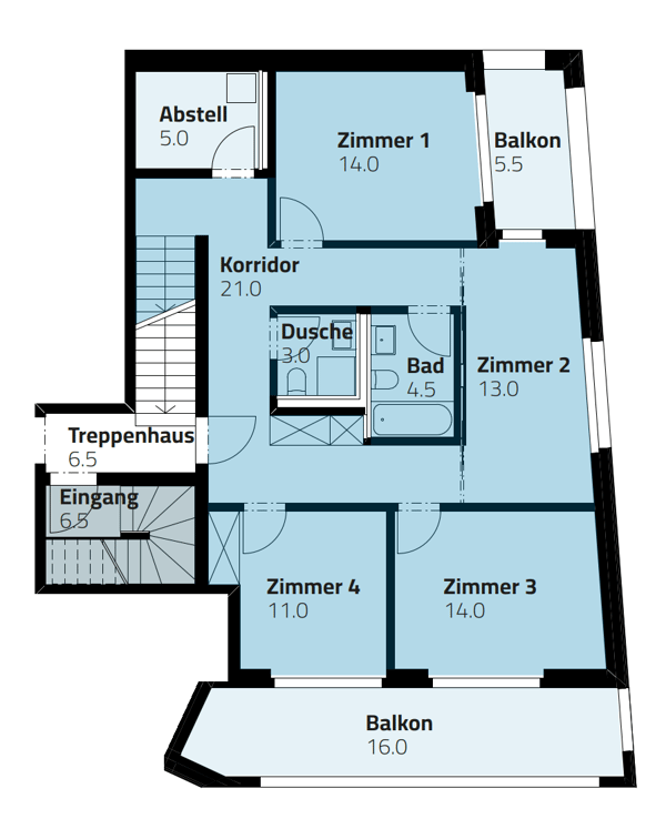 Moderne 1.5-Zimmer-Duplex-Wohnung in Freienbach 6