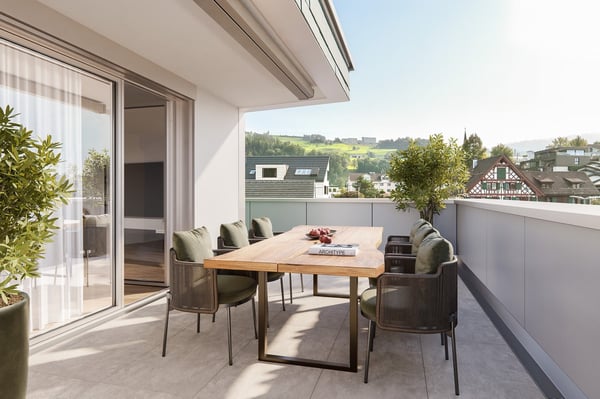 Moderne 1.5-Zimmer-Duplex-Wohnung in Freienbach 4