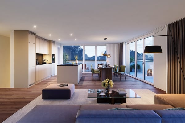 Moderne 1.5-Zimmer-Duplex-Wohnung in Freienbach 3