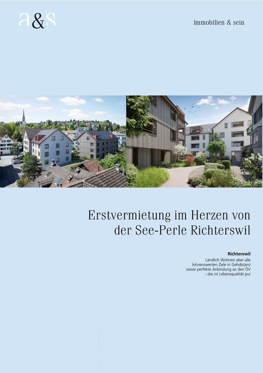 Erstvermietung im Herzen der See-Perle Richterswil 4
