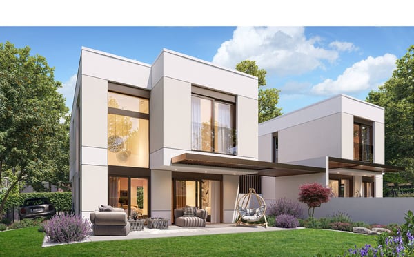Deux villas contemporaines à Vésenaz 3